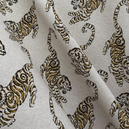 Maximalist Decor Fabric Eclectic Home Decor Fabric Tiger Print Fabric Animal Print Fabric DIY Home Project Material Statement Piece Fabric Bold Pattern Fabric Interior Design Fabric
