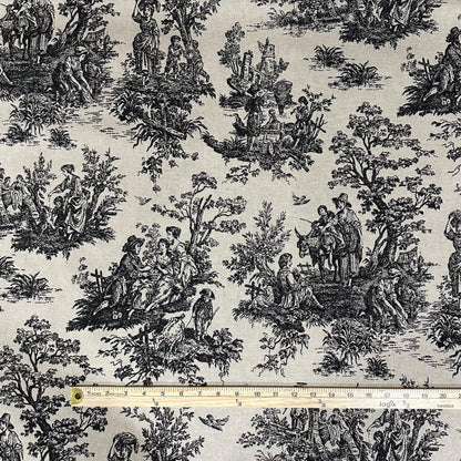 Hobbit Fabric GrandmaCore Textile Vintage Inspired