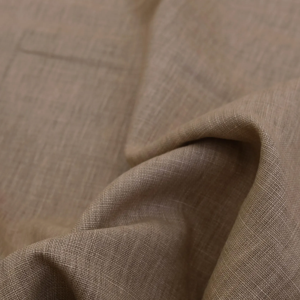 a close-up view of a fabric with a textured, crumpled appearance.