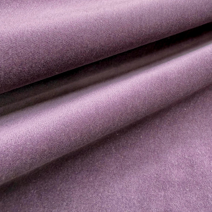 Dusty Amethyst Velvet Cotton Drapery  Soft Purple Textile Vintage Rose Fabric by Yard Smooth Velveteen Curtain Material for Sewing Cover