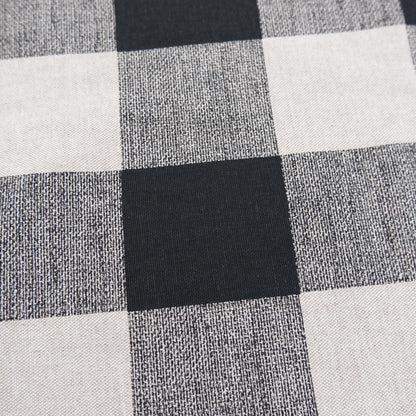 Black Buffalo Check Fabric