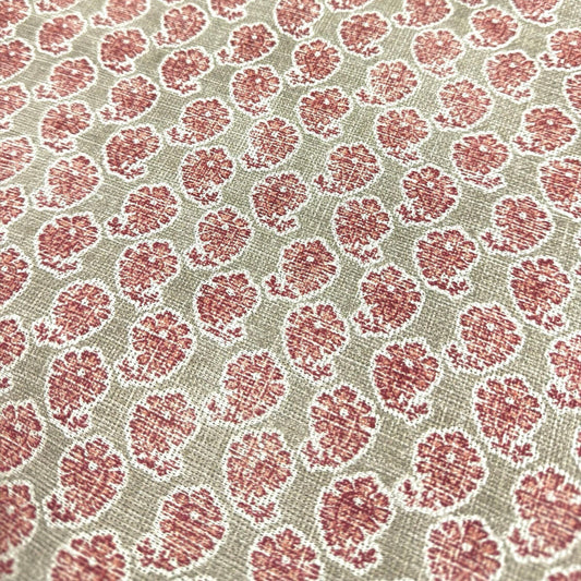 Small Print Fabric Paisley Block Print