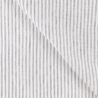 Black Stripe Fabric Airy Linen Drapery