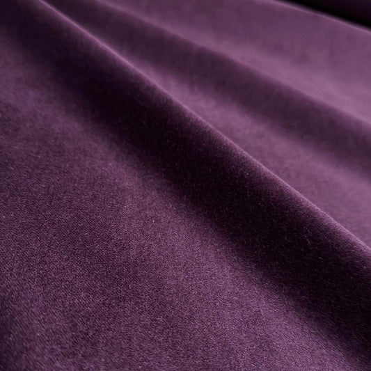 Purple Cotton Velvet