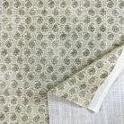 block print fabric small scale