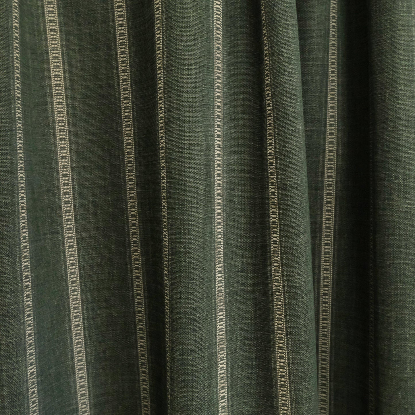 Green Stripe Upholstery Fabric by the Yard