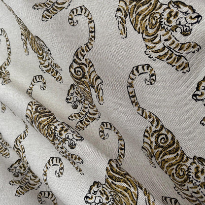 Upholstery Fabric Drapery Fabric Lampshade Fabric Pillow Fabric Custom Lampshade Material Decorative Pillow Fabric Window Treatment Fabric Furniture Fabric Tiger Print Animal Print