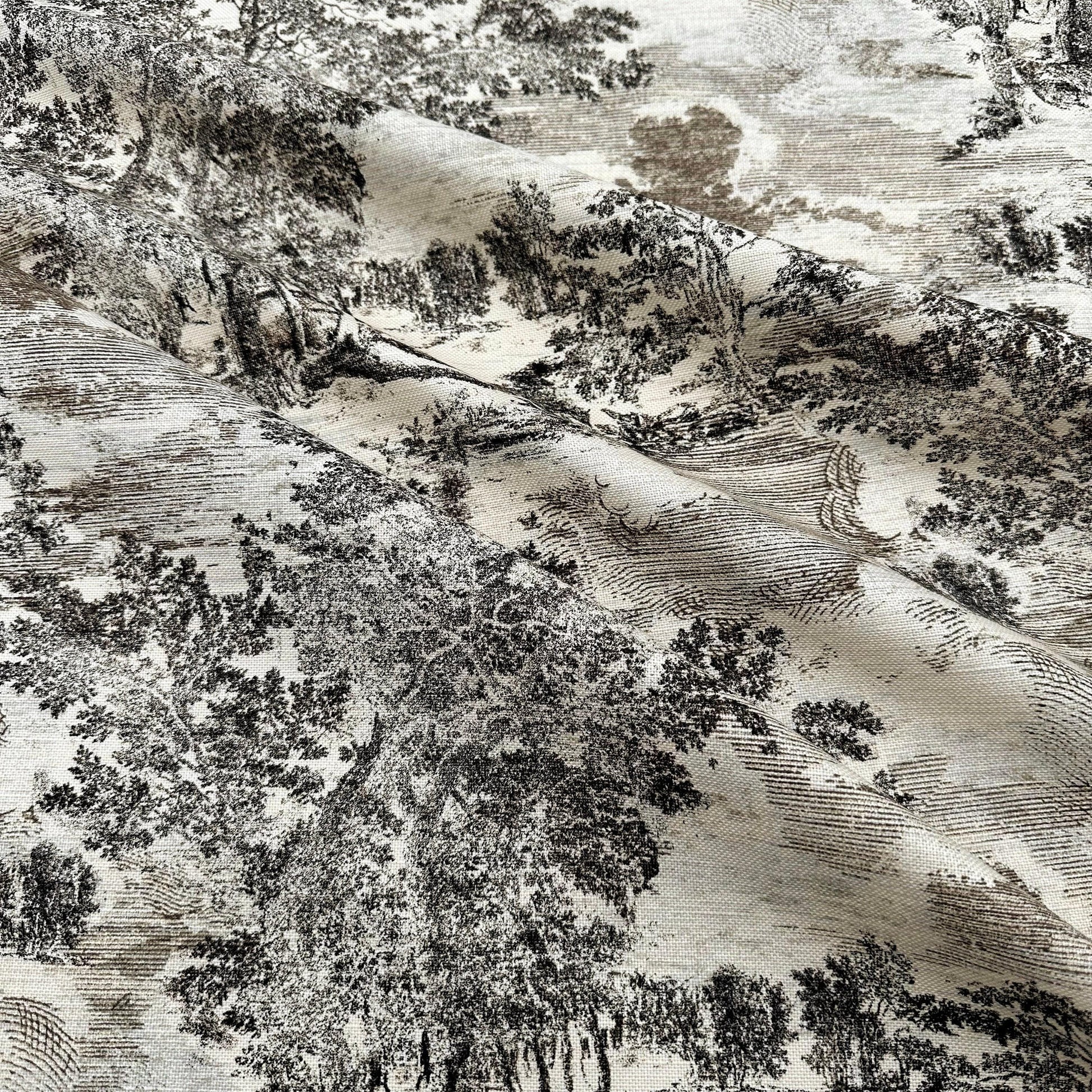 Neutral Forest Cotton Fabric