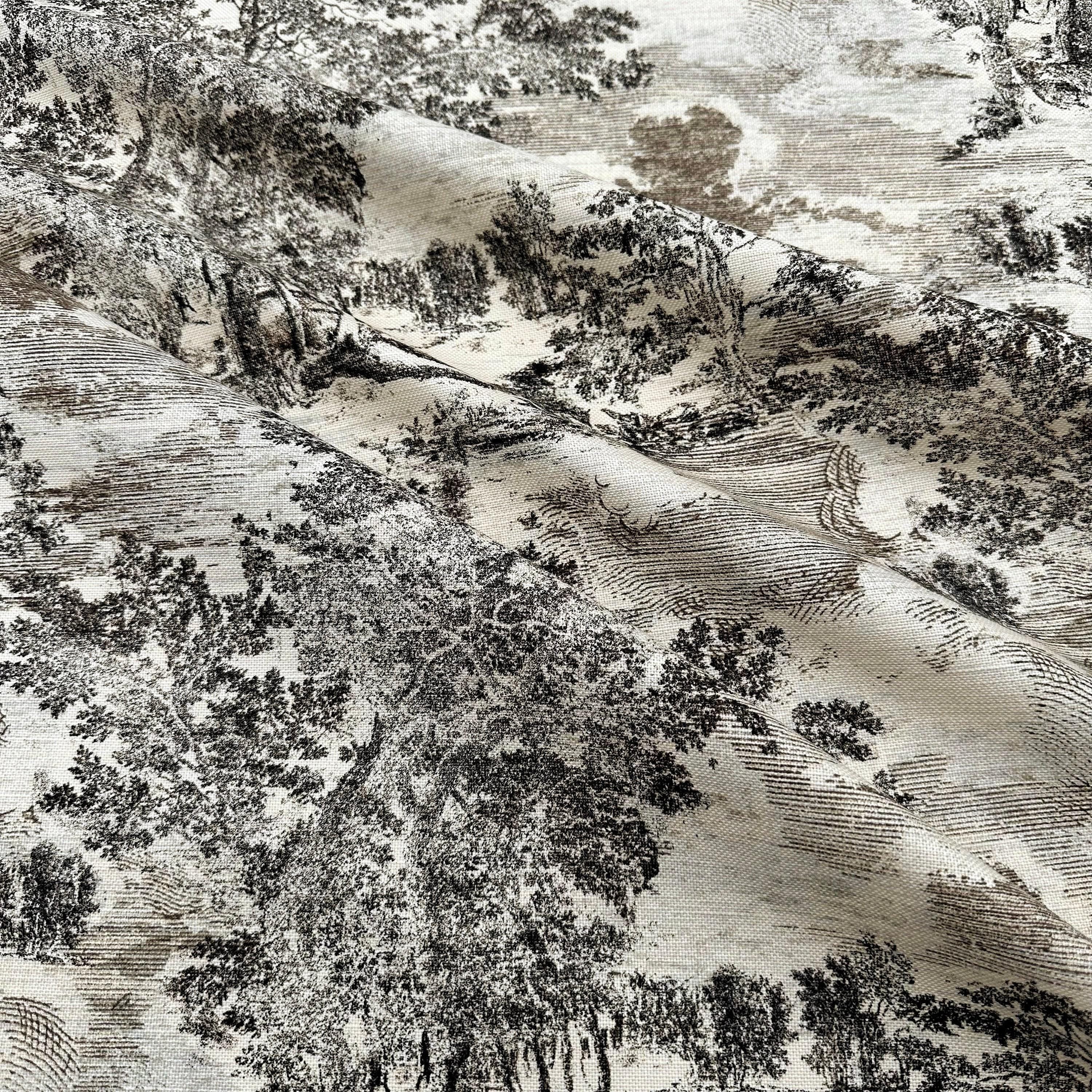 Neutral Forest Cotton Fabric