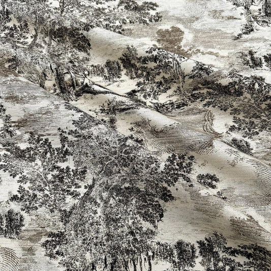 Neutral Forest Cotton Fabric