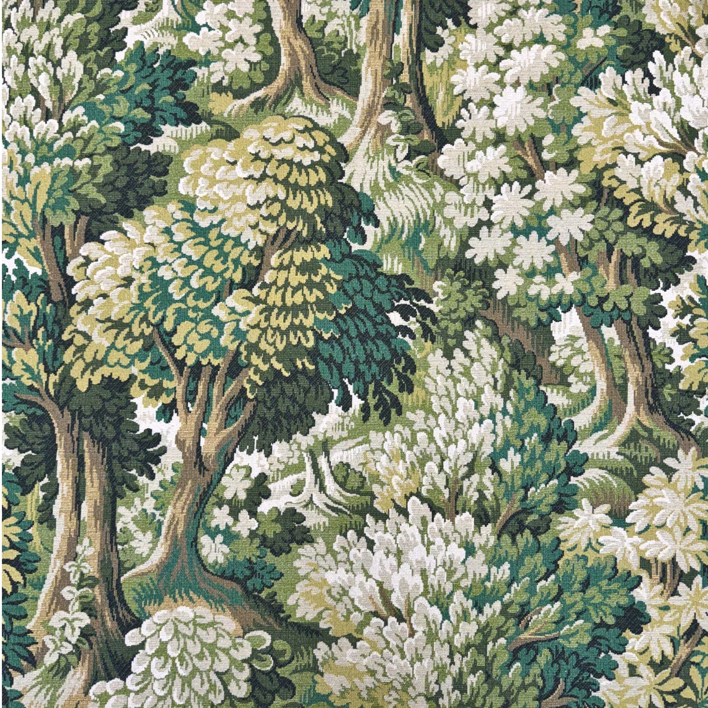 Green Pattern Upholstery Fabric by Yard
