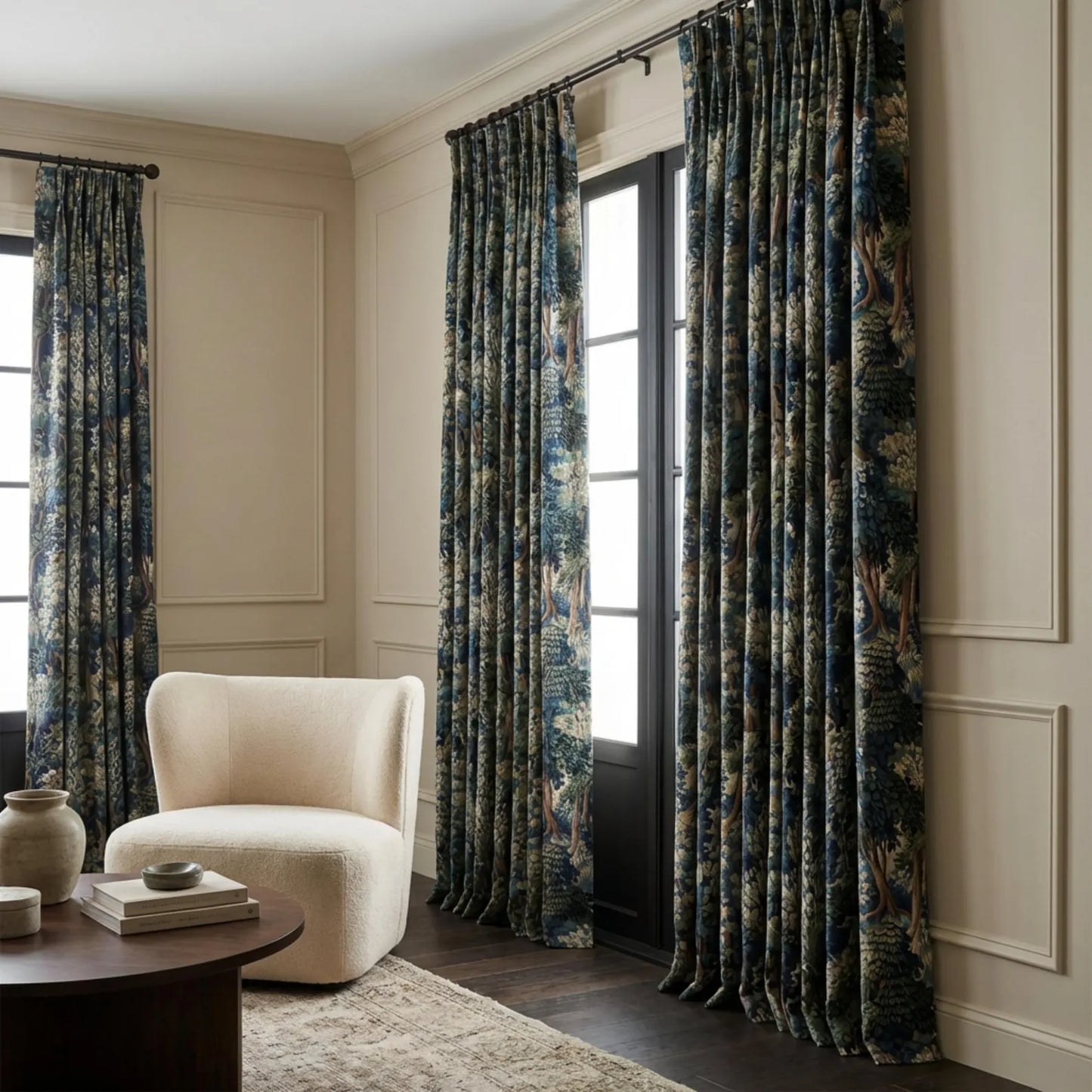 Forest Green Upholstery Fabric