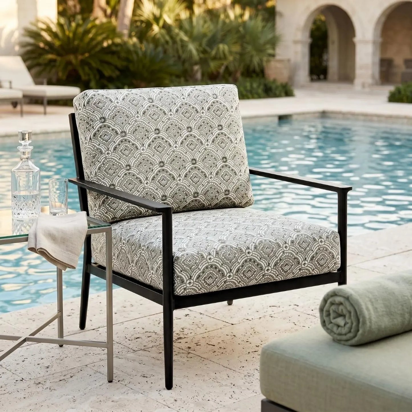 Neutral Outdoor Fabric for Upholstery