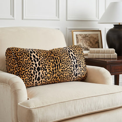 Leopard Print Velvet Upholstery Fabric