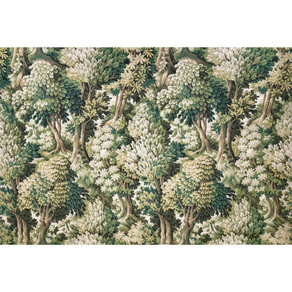 Green Pattern Upholstery Fabric by Yard