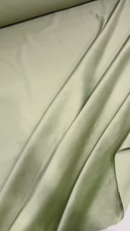 Sage Green Velvet Fabric by Yard- Plush Cotton Velveteen for Home Decor