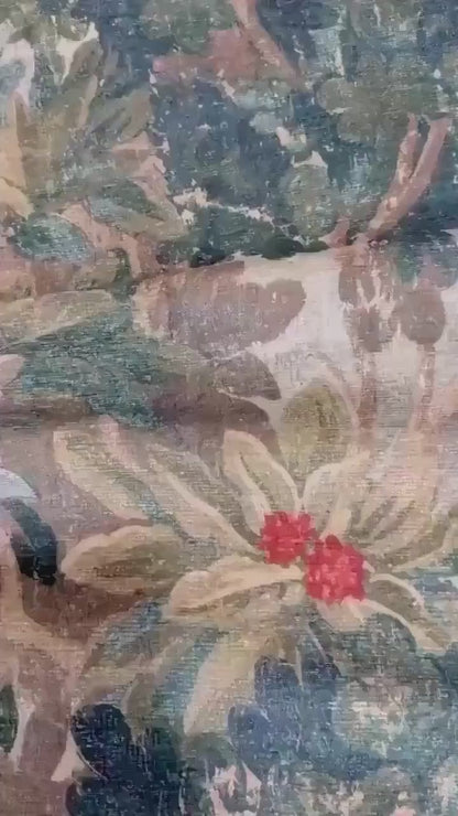 Foliage Botanical Upholstery Fabric by the Yard