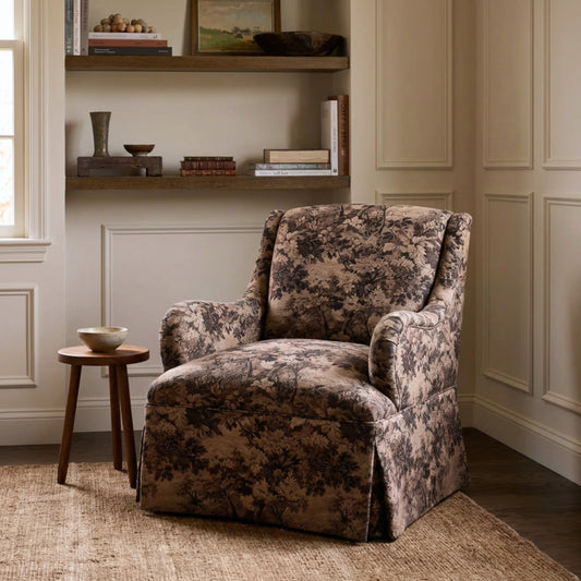 Brown Forest Tapestry Fabric by Yard Upholstery